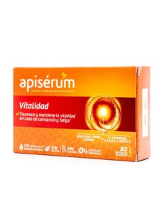 APISERUM VITALIDAD 30 CAPS BLANDAS