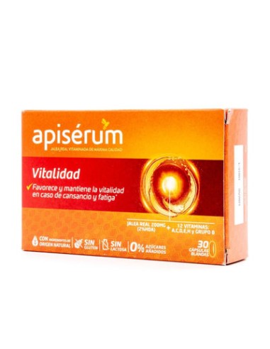 APISERUM VITALIDAD 30 CAPS BLANDAS