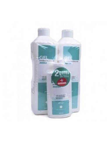 INIBSA GEL DERMATOLOGICO PACK VIAJE GEL