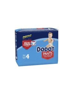 DODOT PANTS TALLA 4 9-15 KG 33 UDS