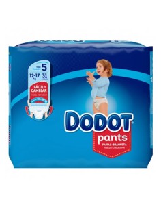 DODOT PANTS TALLA 5 12-17 KG 30 UDS