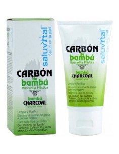 SALUVITAL MASCARILLA CARBON DE BAMBU 50
