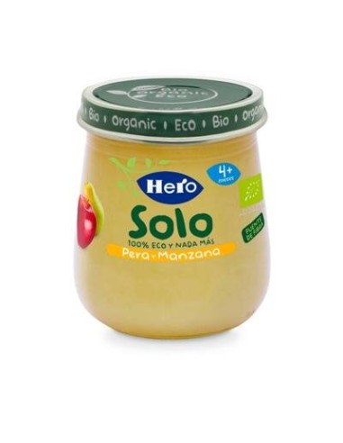 HERO BABY SOLO PERA Y MANZANA 120 GR