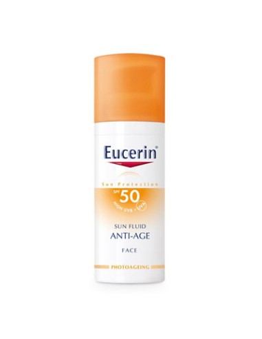 EUCERIN SUN FLUID ANTI AGE FPS50+ 50 ML