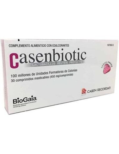 CASENBIOTIC 30 COMP SABOR FRESA