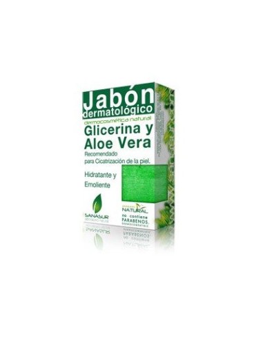 SANASUR JABO GLICERINA Y ALOE VERA 100 G