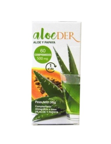 ALOEDER 60 COMPRIMIDOS 500 MG