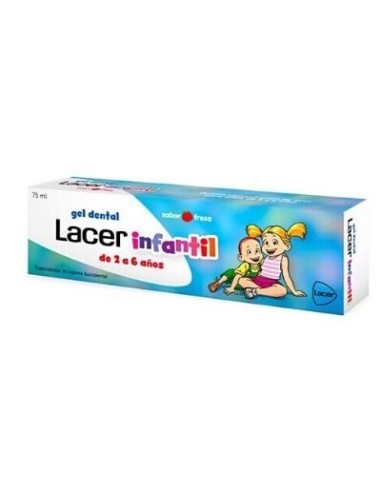 LACER INFANTIL GEL DENTAL FRESA 75 ML