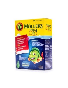 MOLLER´S OMEGA 3 45 GOMINOLAS