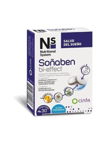 NS SOÑABEN BI EFFECT 1,85 MG 30 COMP