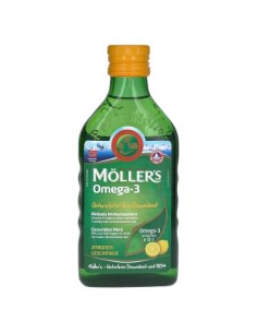 MOLLER´S ACEITE DE BACALAO 250 ML LIMON