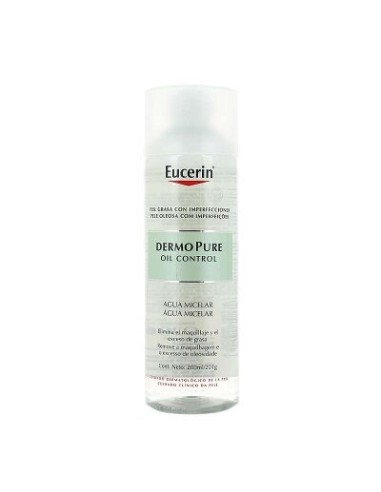 EUCERIN DERMOP OIL CONT AGUA MICEL 200ML