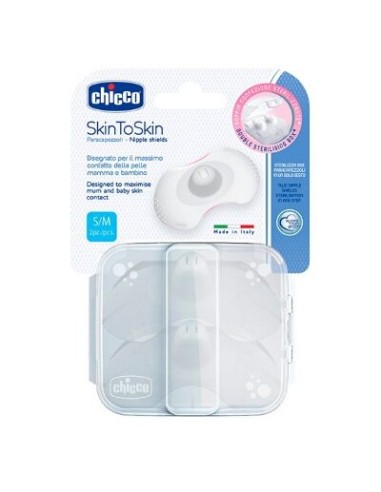 PROTEGEPEZON SILICONA CHICCO T/S-M 2 UDS