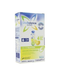 DIABALANCE EXPERT GEL GLUCOSA LIMON 4UND