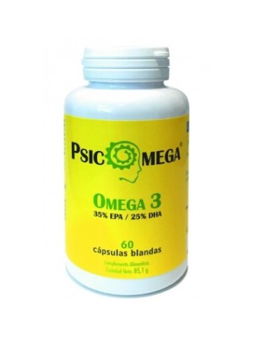 PSICOMEGA OMEGA 3 60 CAPS YNSADIET
