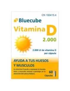 VITAMINA D 2000 60 CAPSULAS