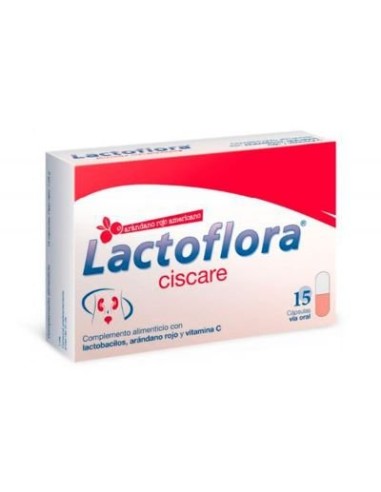 LACTOFLORA CISCARE 15 CAPSULAS