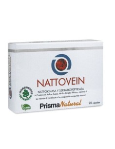 NATTOVEIN 20 CAPS PRISMA NATURAL