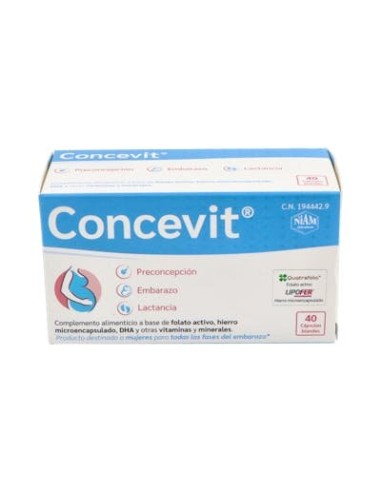 CONCEVIT PRECONCEPCION 40 CAPSULAS