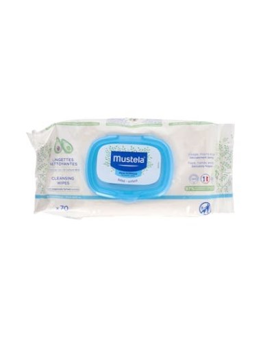 MUSTELA TOALLITA DERMOSUAVIZANTE PER 60U