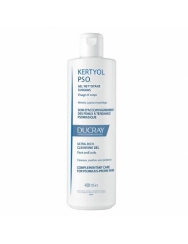 DUCRAY KERTYOL PSO GEL LIMPIADOR 400 ML