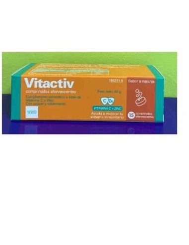 VITACTIV 15 COMPRIMIDOS EFERVESCENTES