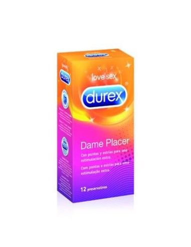 DUREX PLEASURE MAX 12 UNID