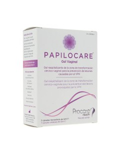 PAPILOCARE GEL VAGINAL 7 CANULAS 5 ML
