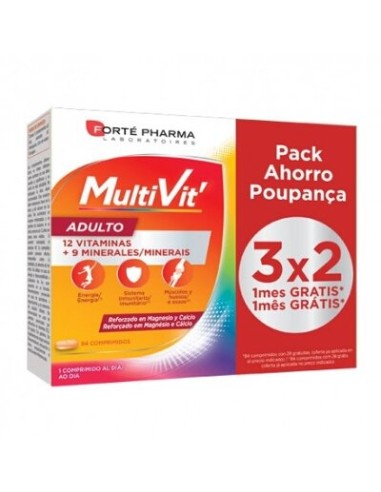 MULTIVIT ADULTO 84 COMPRIMIDOS