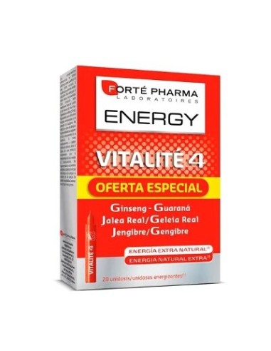 ENERGY VITALITE 4 20 VIALES