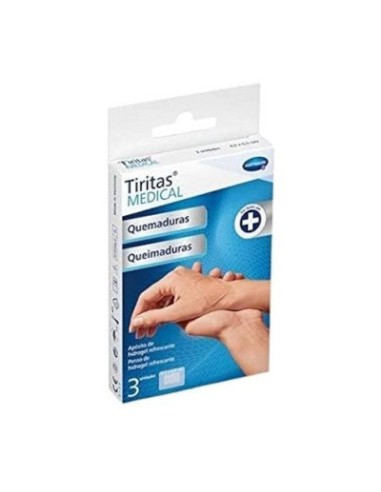 TIRITAS MEDICAL QUEMADURAS 4,5X6,5CM 3