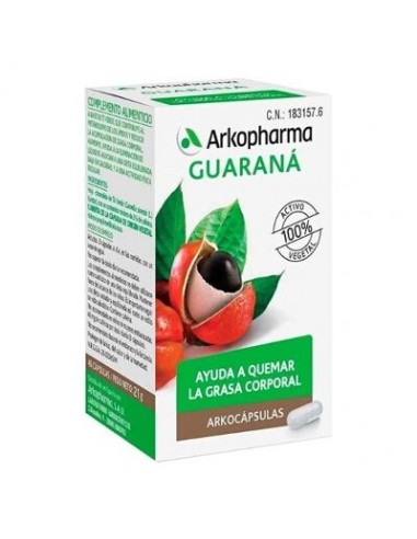 ARKOCAPSULAS GUARANA 45 CAPSULAS