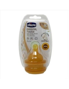 TETINA CHICCO ORIGINAL TOUCH 2-4M 2 UNID