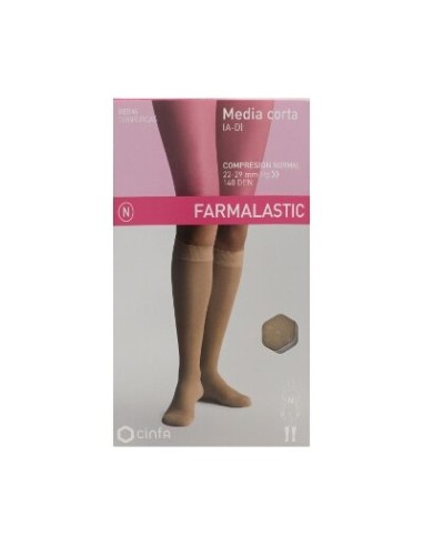 FARMALASTIC MEDIA CORTA COMPR CAMEL T-G