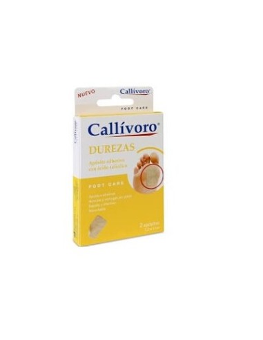 CALLIVORO DUREZAS 7,2X5CM 2 APOSITOS
