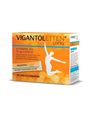 VIGANTOLETTEN STICKS 30 SOBRES