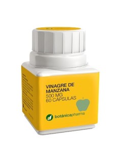 VINAGRE MANZANA 500 MG 60 CAPS BOTANICA