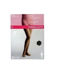 PANTY FARMALASTIC CN MODELADOR NEGRO T/M