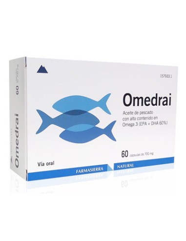 OMEDRAI 700 MG 60 CAPSULAS