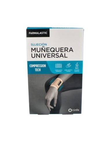 MUÑEQUERA FARM VELCRO INNOVA BLANCA G/EG