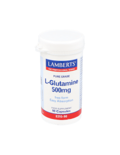 L-GLUTAMINA 500 MG 90 CAPSULAS LAMBERTS