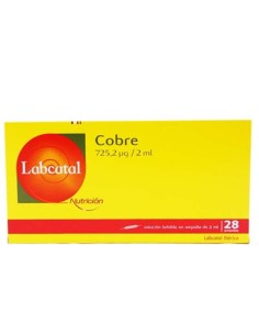 LABCATAL 4 COBRE 28 AMPOLLAS