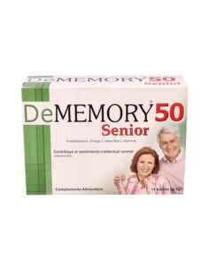 DEMEMORY 50 14 SOBRES 5 GRAMOS