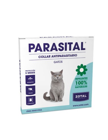 PARASITAL COLLAR REPELENTE GATOS ZOTAL