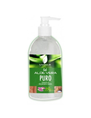 SANASUR GEL ALOE ROSA MOSQ MENTOL 250ML