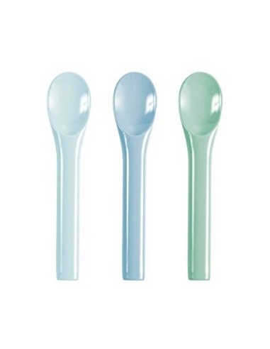 CUCHARA LARGA MELAMINA SET 3 UNIDADES.