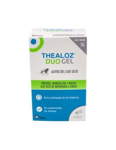 THEALOZ DUO GEL UNIDOSIS 0,4G 30 UDS