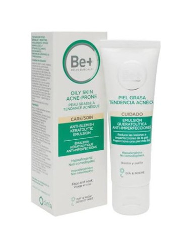 BE+ EMULSION QUERAT IMPERF GRASA ACNE 40