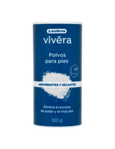 ACOFAR VIVERA POLVOS PARA PIES 100 GR