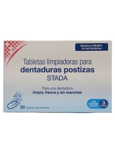 CARE+ TABLETAS LIMPIADORAS 30 UDS EFERV